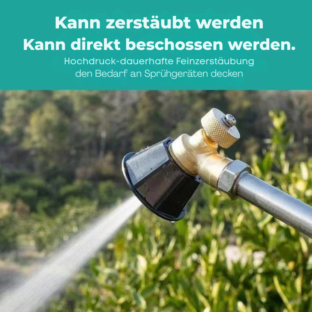 Detaljebillede af AquaVanta præcisions vanddyse, et must-have til moderne haveudstyr.
