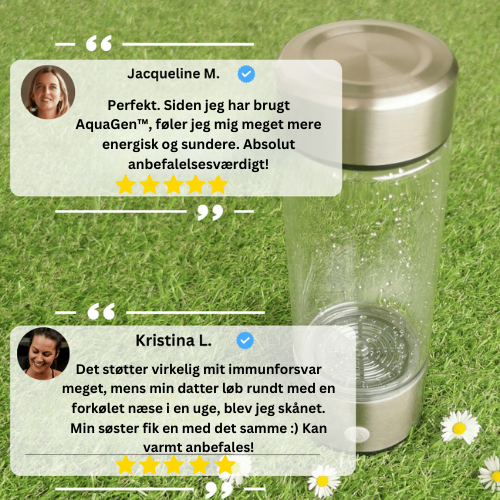 Denne brintflaske leverer frisk brintvand, der understøtter energi, vitalitet og sundhed.