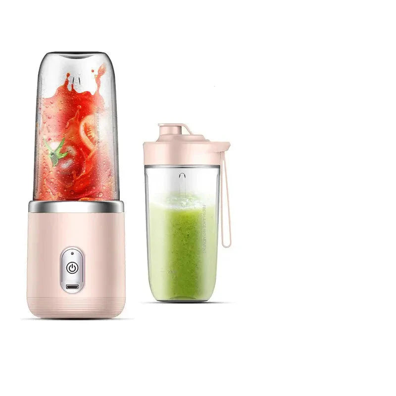 Kompakt genopladelig blender til sunde smoothies & juice. Ideel for fitness & rejser.