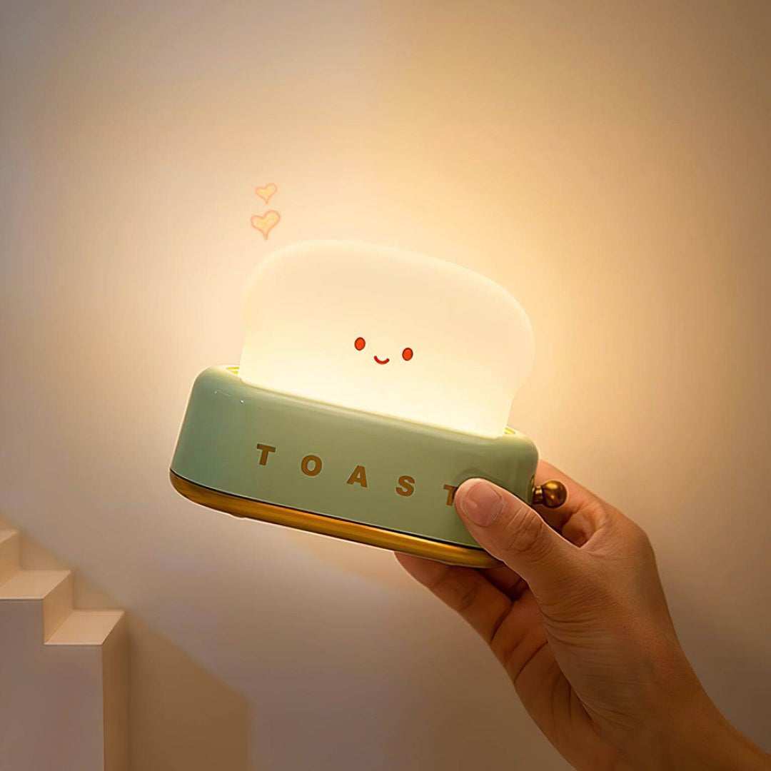 Genopladelig Brødrister Natlampe - Hyggelig Dekoration