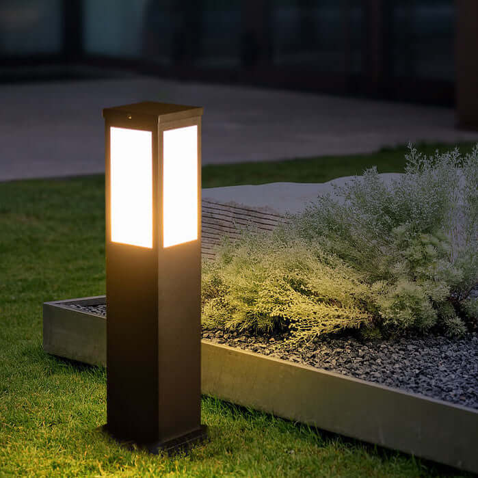 Moderne Udendørs LED Solcellelanterne