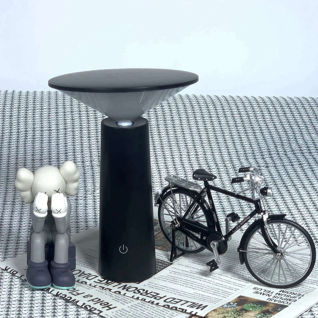 Trådløs LED Bordlampe med Fjernbetjening