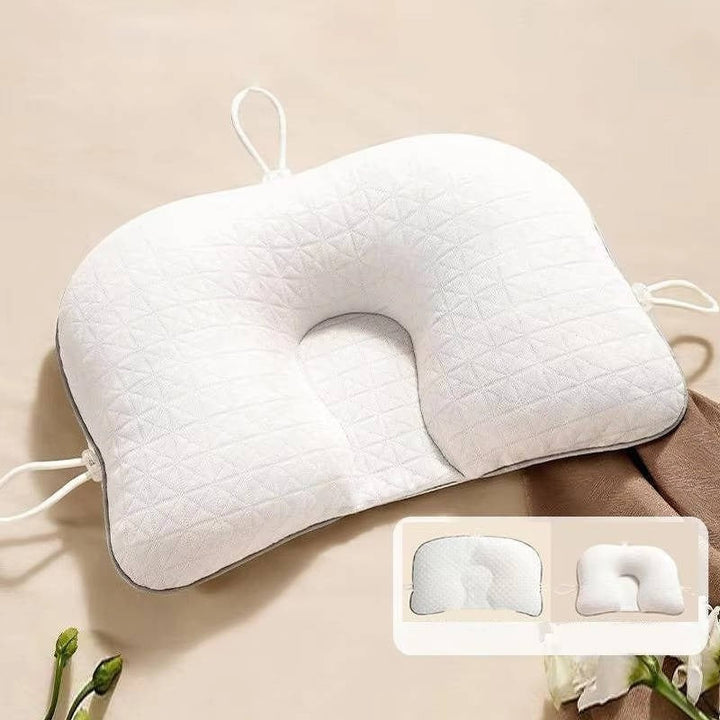 Sikker baby pude designet til spædbørn. Forebygger effektivt fladt baghoved og sikrer en sund hovedform.