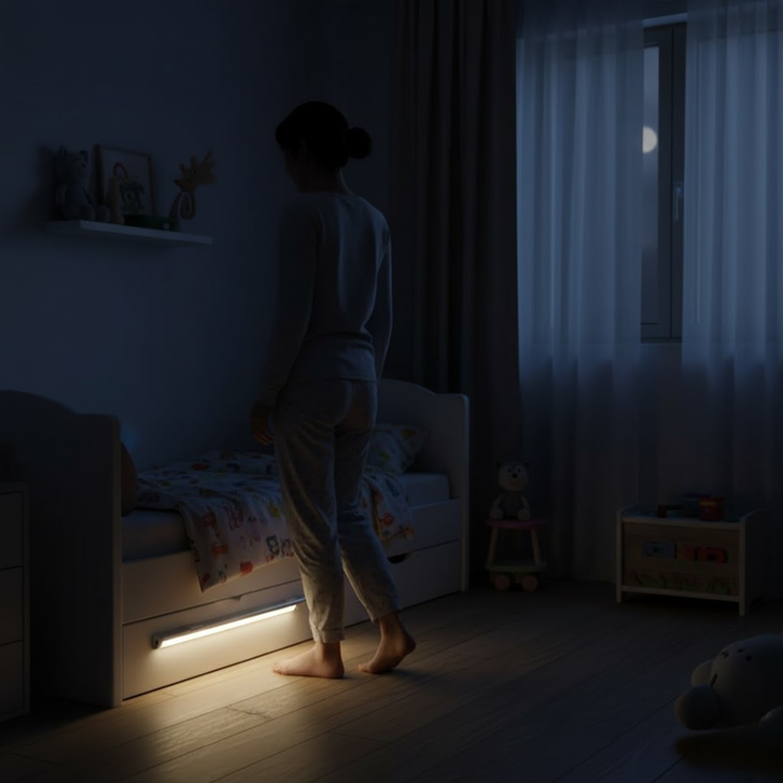 Alsidig BeamTouch trådløs lampe; perfekt som sensorlampe til gang, skab eller køkken. Fleksibel belysning.