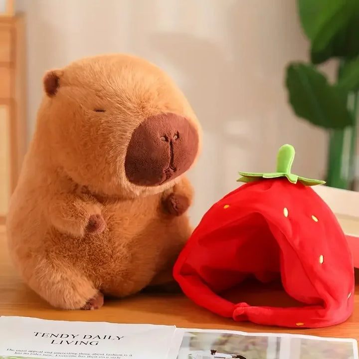 Capybara krammedyr til samling eller leg. En charmerende, blød bamse der skaber hyggestemning.