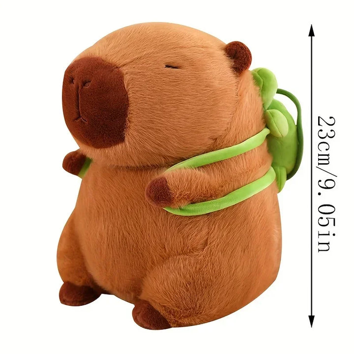 Den blødeste Capybara bamse i plys, perfekt til at kramme og nusse. En skøn gave til enhver lejlighed.