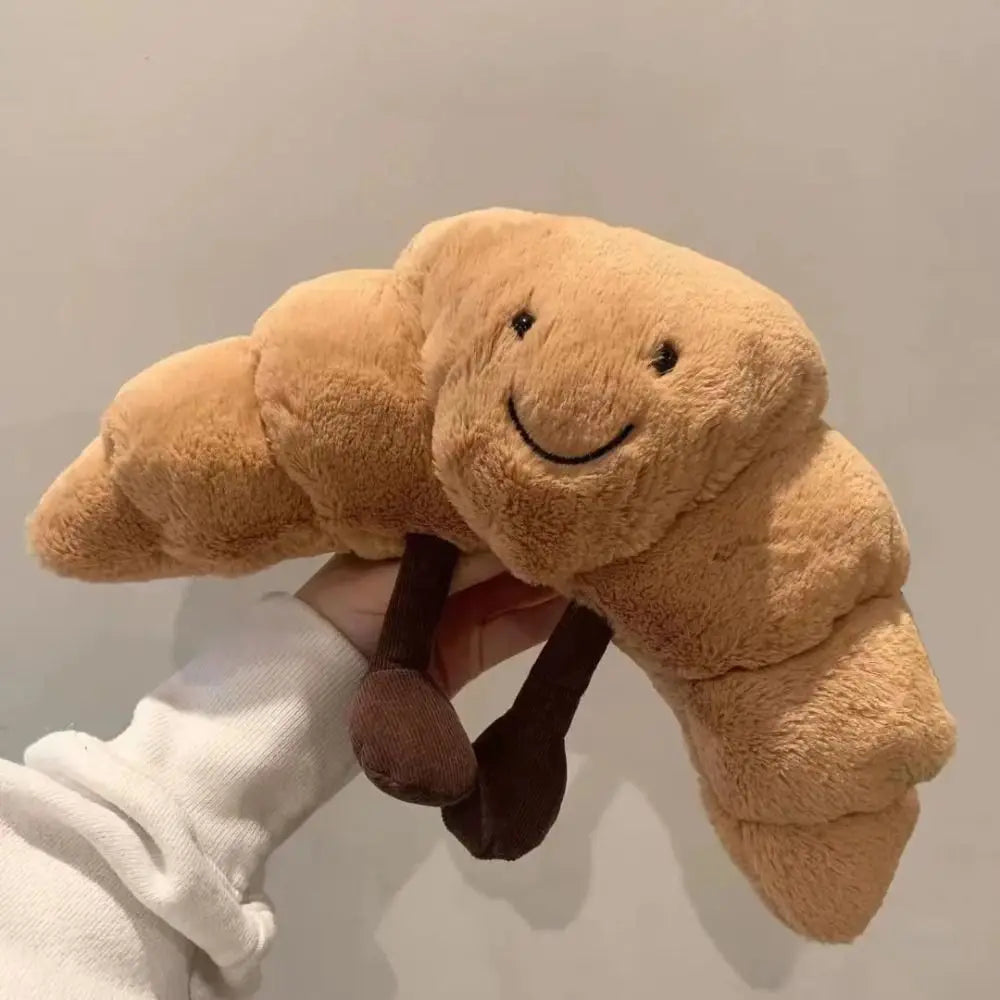 Den blødeste croissant krammebamse, fantastisk for afslapning og som en kær ven.