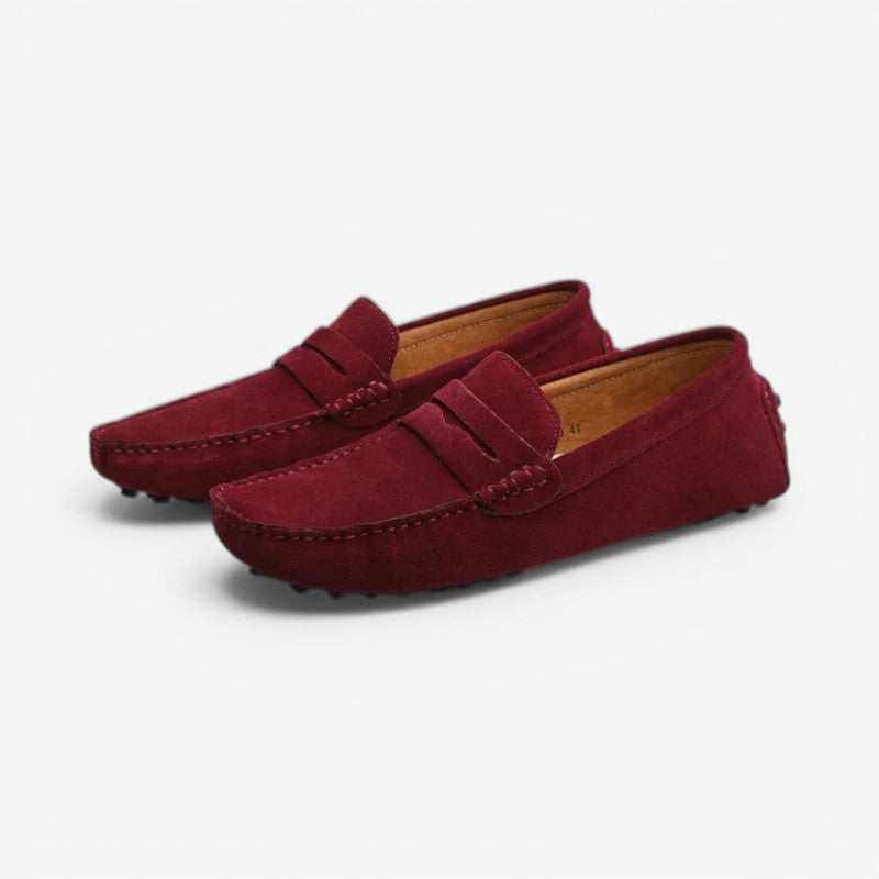 Alsidig slip-on damesko med skridsikker sål, ideel som fritidssko og rejsesko.