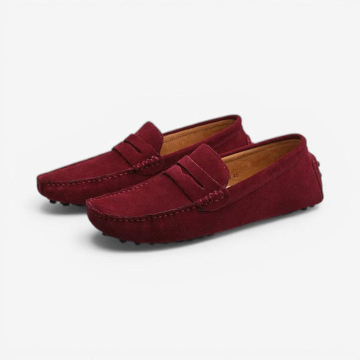 Alsidig slip-on damesko med skridsikker sål, ideel som fritidssko og rejsesko.