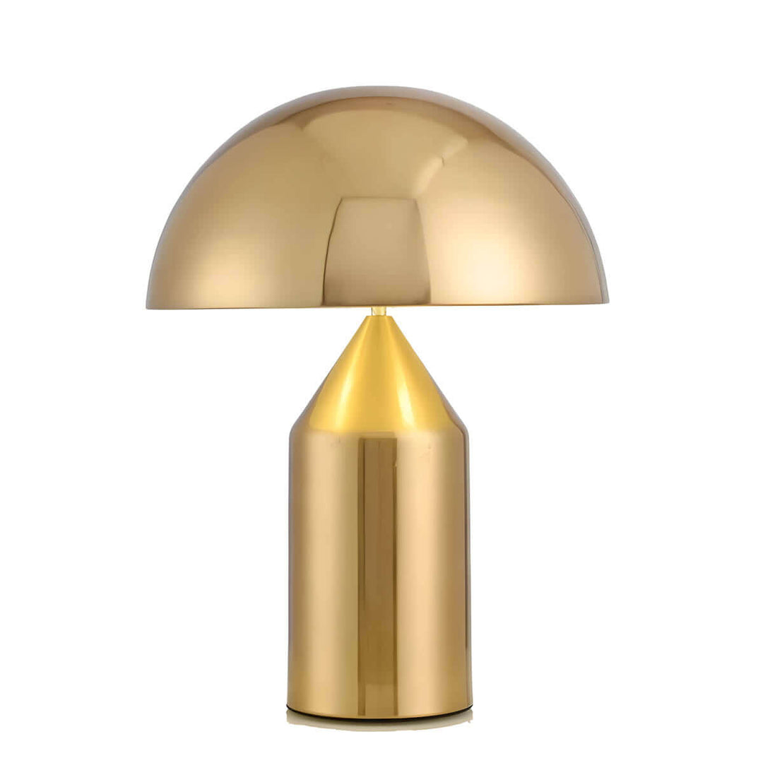 Elegant Bordlampe i Metal og Glas - Vintage Design