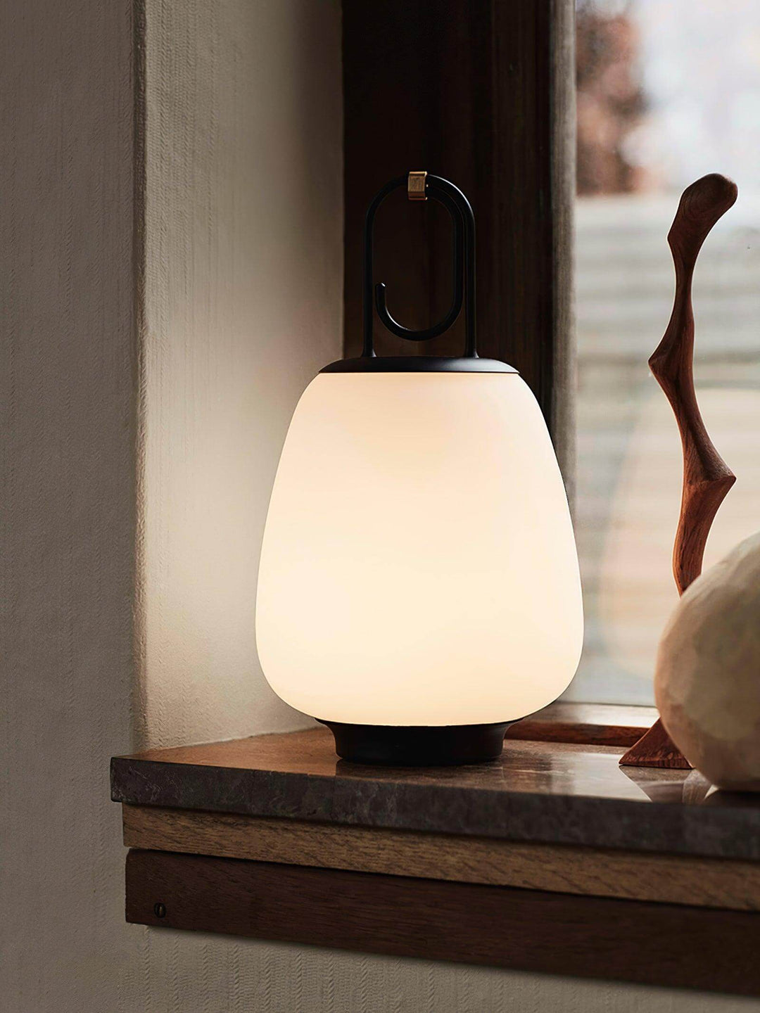Genopladelig LED Bordlampe | Bærbar Lanterne