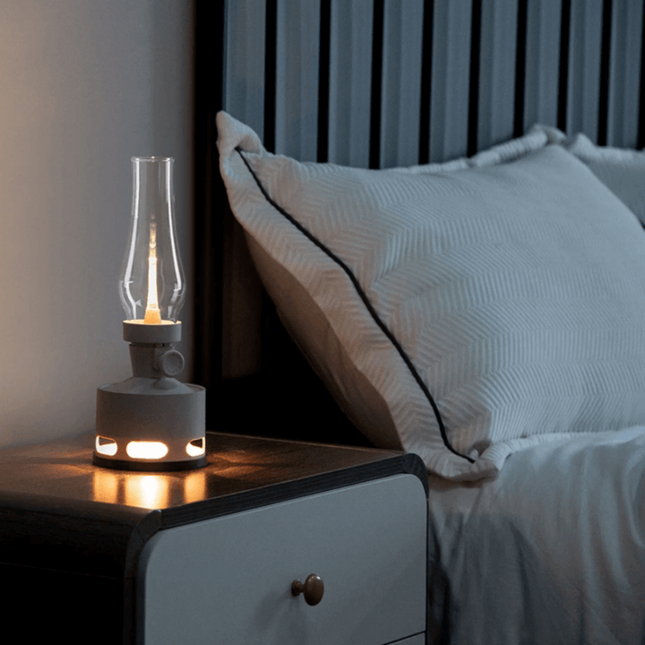 Vintage LED Lanterne - Batteridrevet Havebelysning