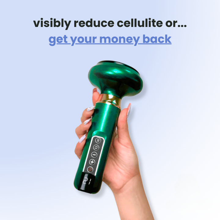 Hjemme-spa: Cellulite massageapparat der fremmer blodcirkulation og glathud.