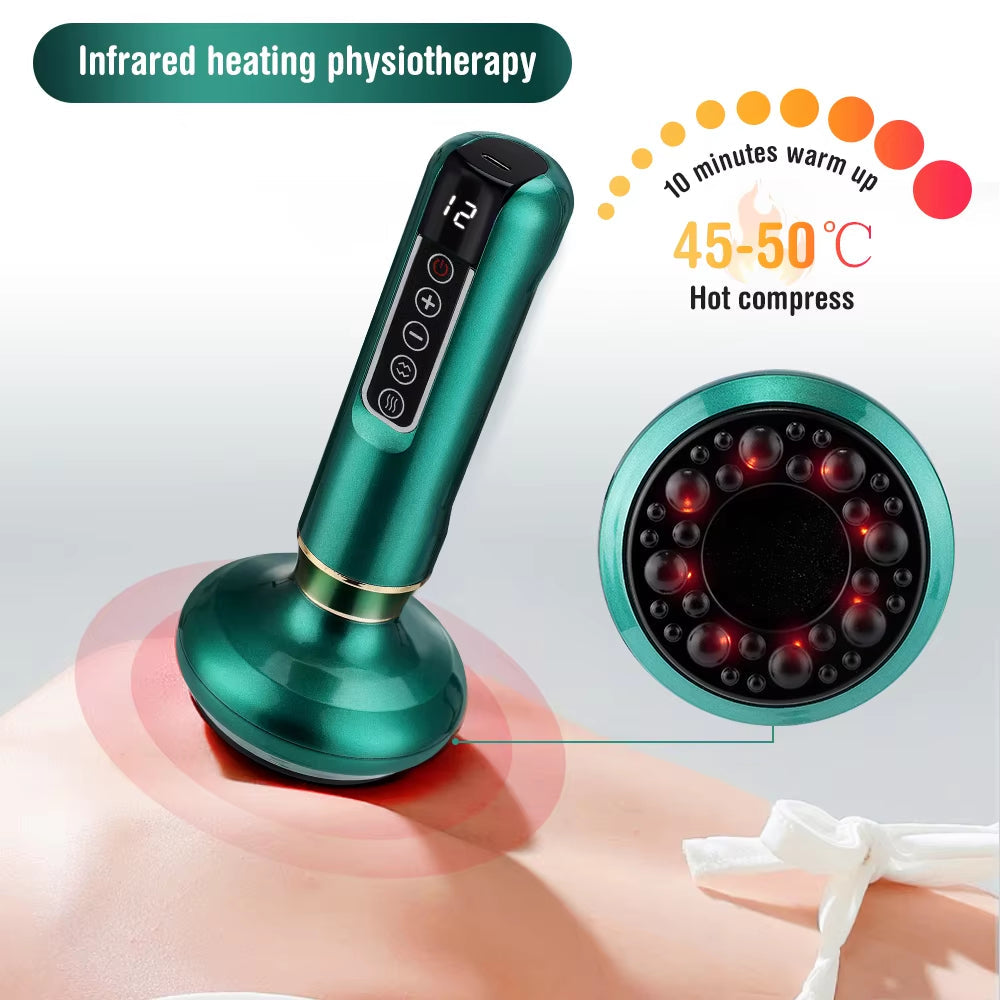 Cellulite fjerner med cupping funktion til dybdegående massage og glathud.