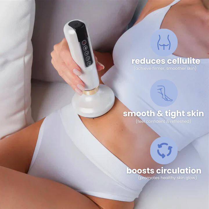 Skønhed: Elektrisk massageapparat til reduktion af cellulite og hudopstramning.