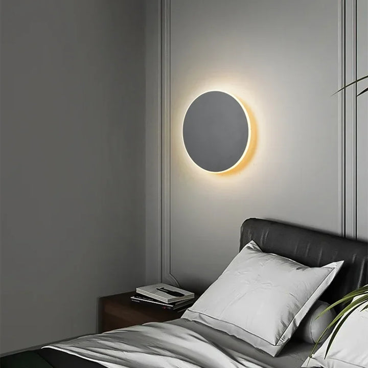 CircleBeam LED belysning. Cirkulær væglampe for en elegant og energibesparende atmosfære i hjemmet.