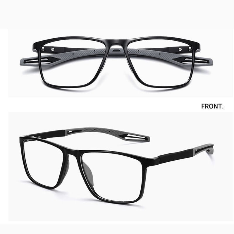 Elegant ClearFocus progressive unisex læsebriller, designet til komfort og synskorrektion.