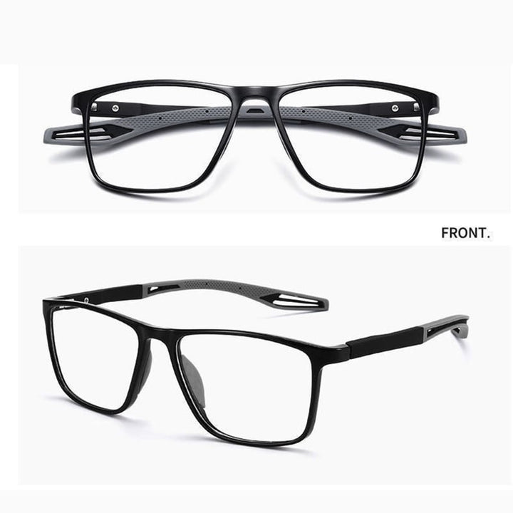 Elegant ClearFocus progressive unisex læsebriller, designet til komfort og synskorrektion.