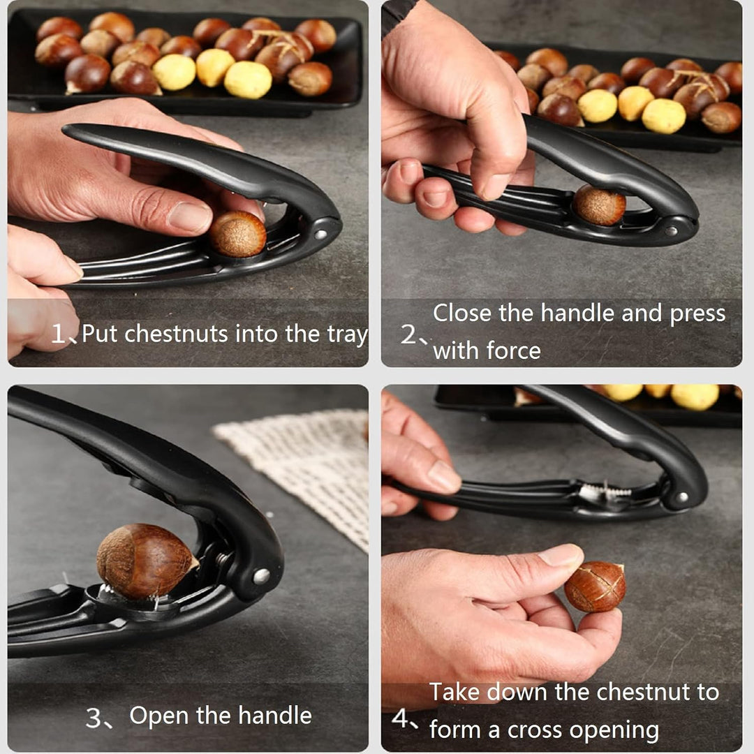Ergonomisk ChestNimble nøddepiller for en nem og hurtig oplevelse.