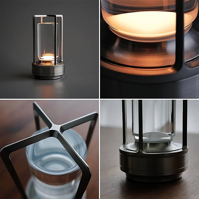 Fleksibel dæmpbar LED lampe, trådløs og bærbar. Ideel til indendørs og udendørs stemningslys.
