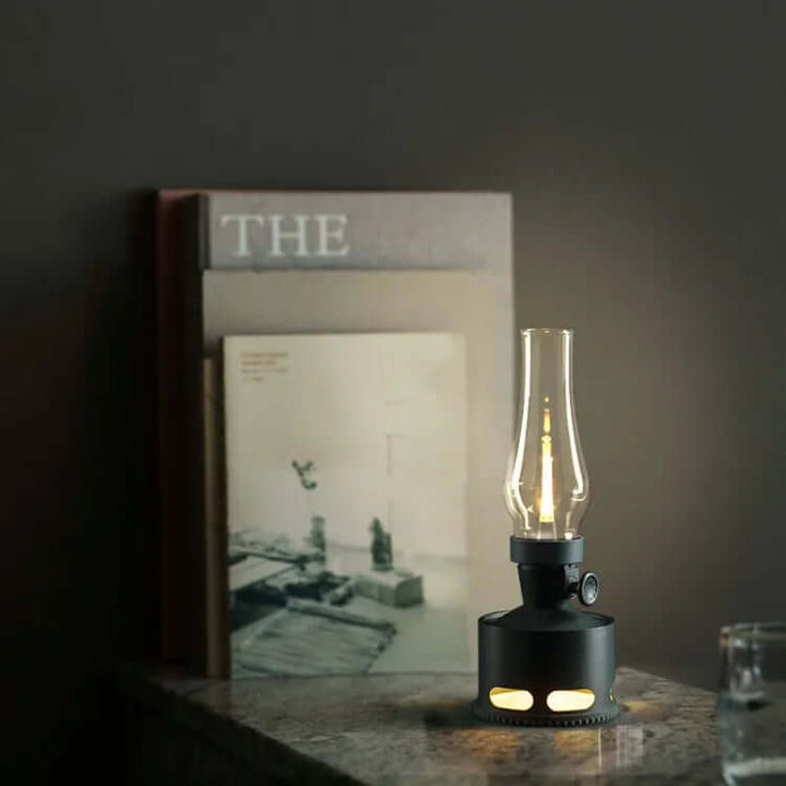 Vintage LED Lanterne - Batteridrevet Havebelysning