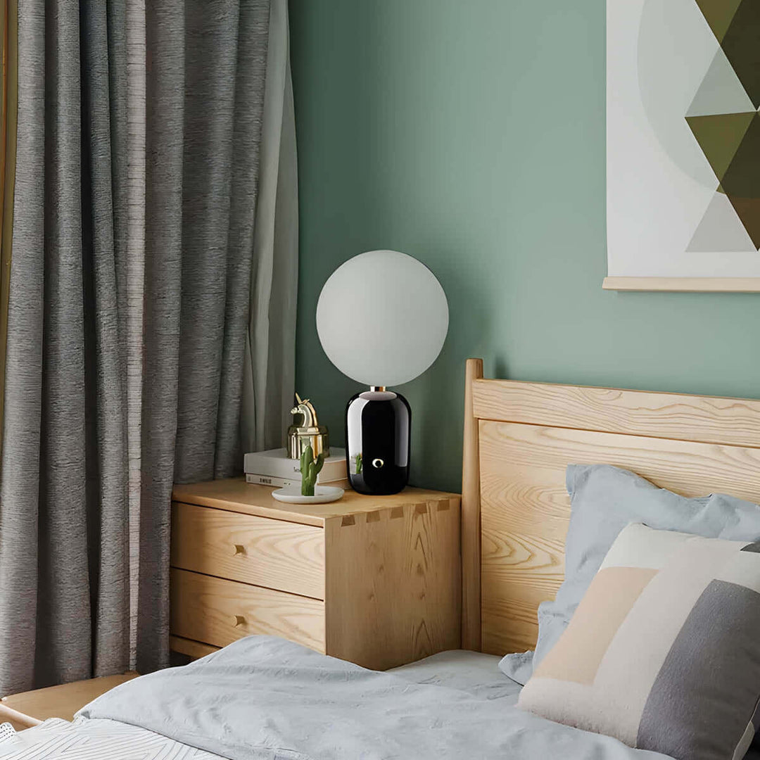 Elegant Bordlampe i Metal - RAISO -  Justerbar Højde