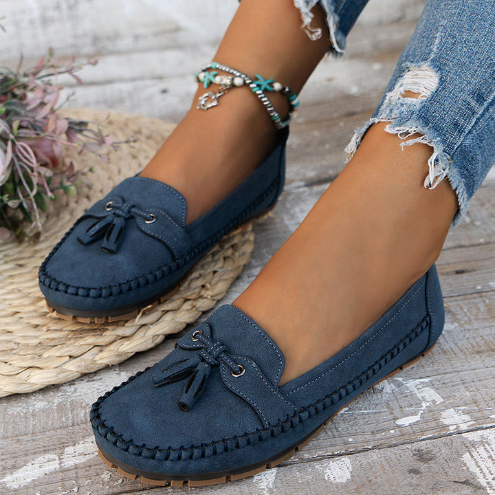 Dame Annika ortopædiske loafers. Stilfulde komfortsko med fodstøtte til kvinder, perfekt til hverdagen.