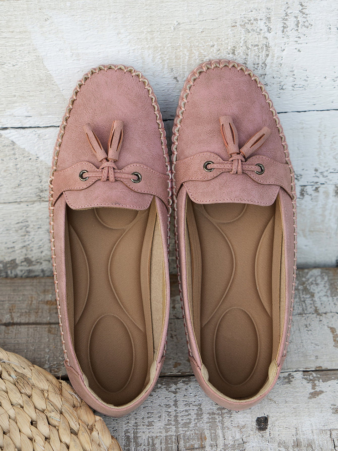 Topbillede af Dame Annika loafers. Minimalistiske slip-on sko med komfortabel pasform.