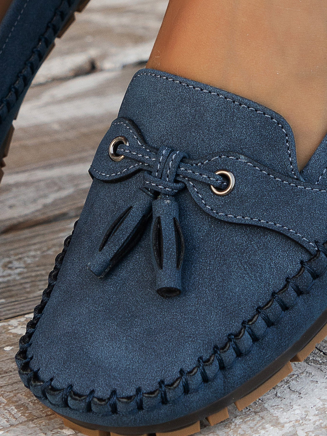 Åndbare Annika dame loafers. Letvægts ortopædiske sko, perfekte til hverdagskomfort.