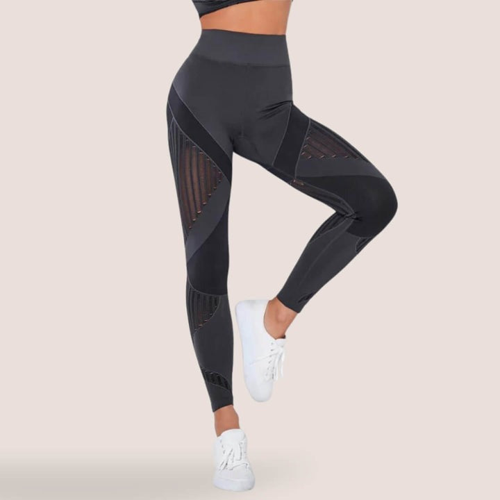 Sorte dameleggings med avanceret anti-cellulite teknologi. Perfekt pasform og behagelig at have på.