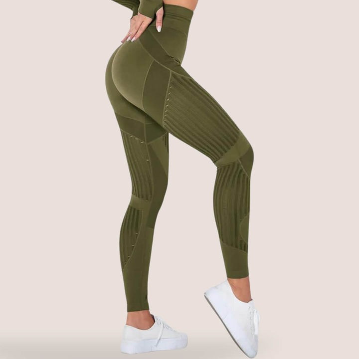 Ergonomiske anti-cellulite leggings til kvinder, der tilbyder support og en glat finish under tøj.