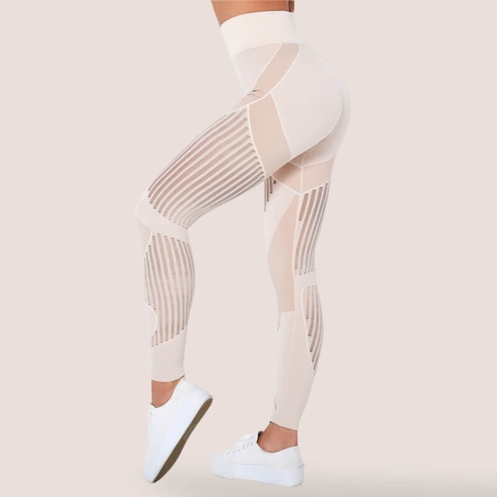 Sort damelegging med anti-cellulite effekt, designet for at give dig glattere ben og øget selvtillid.
