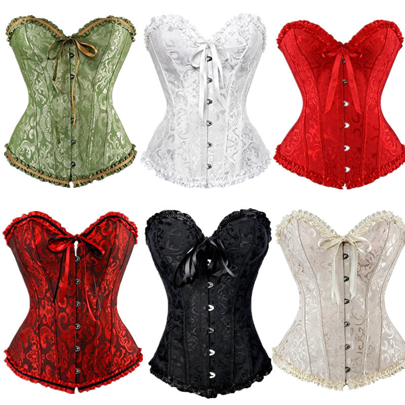 Alsidigt push-up korset, ideelt som shapewear eller stilfuldt festligt overdel til kvinder.