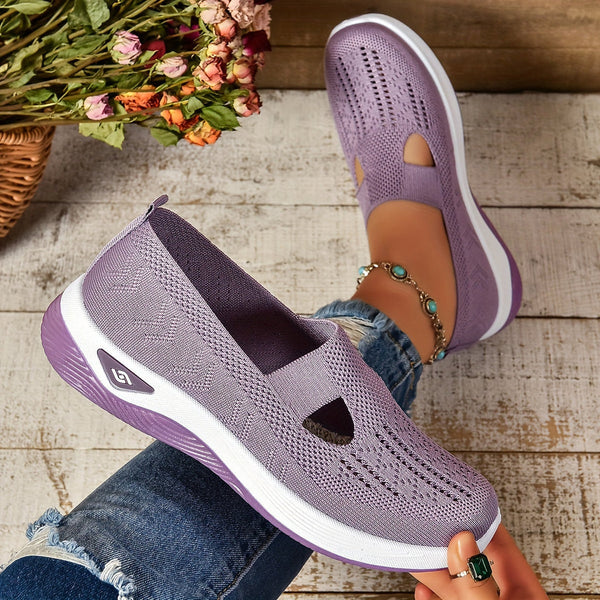 Ultralet damesko med slip-on funktion, velegnet som gåsko og hverdagsbrug.