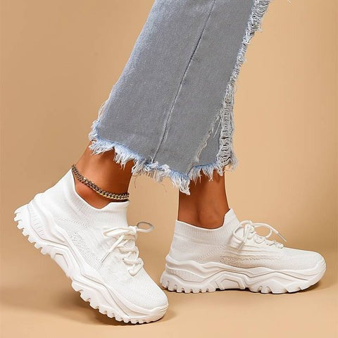 Ortopædiske dame gåsko med overlegen fodstøtte. Behagelige sneakers designet til komfort hele dagen.