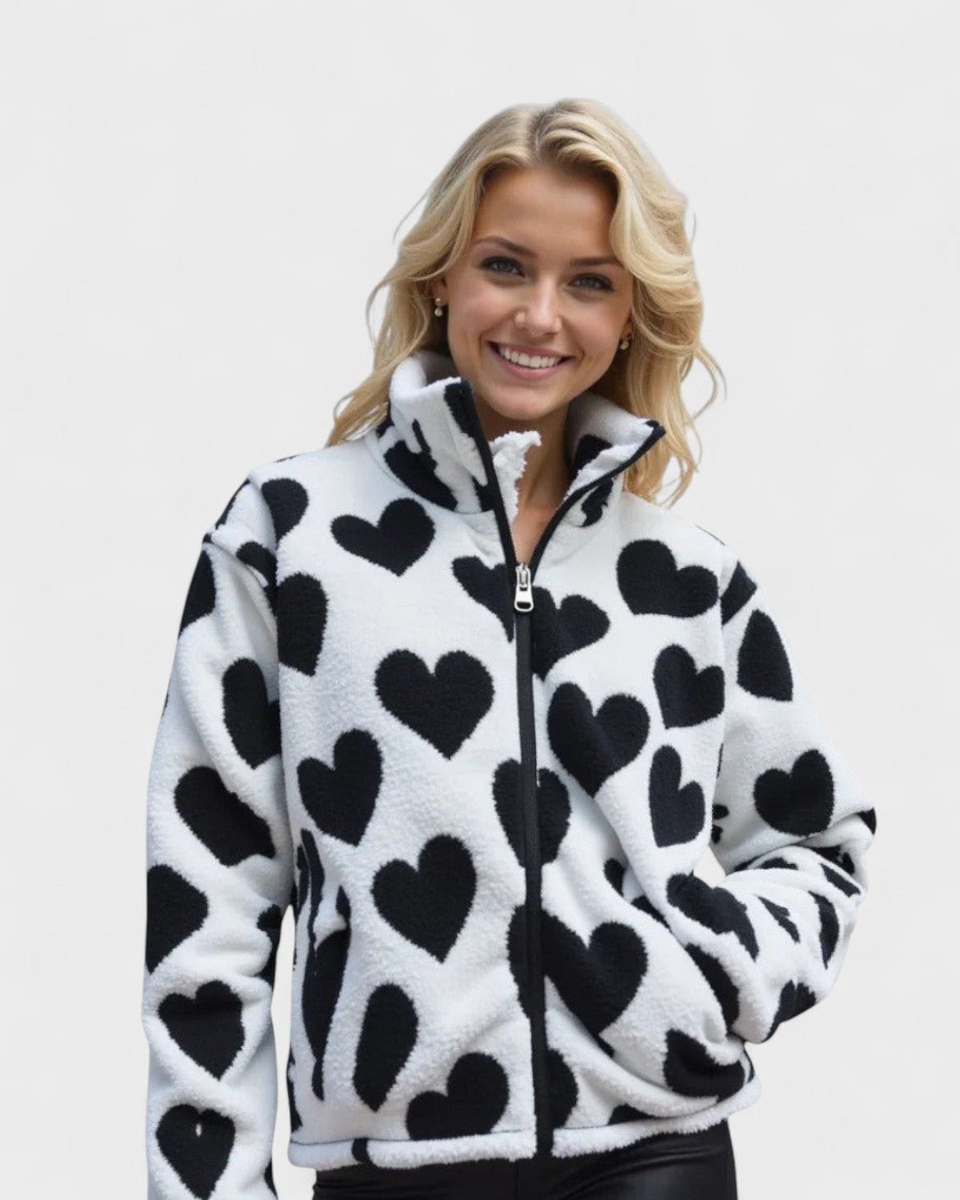 Dame vendbar jakke i stilfuldt design, perfekt til to looks i ét. Komfortabel og alsidig kvindejakke.