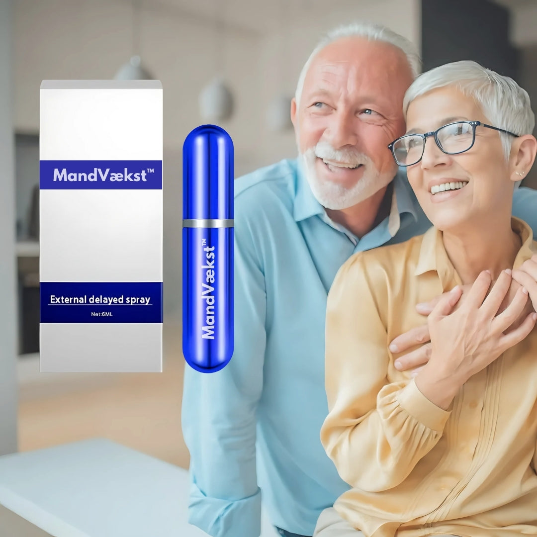 Hurtigvirkende potensspray mod præstationsangst. Naturlig løsning for bedre intimitet.