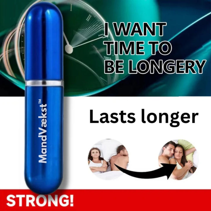 Potensspray flaske med fokus på mandlig forbedring. Få stærkere erektioner og øget libido.