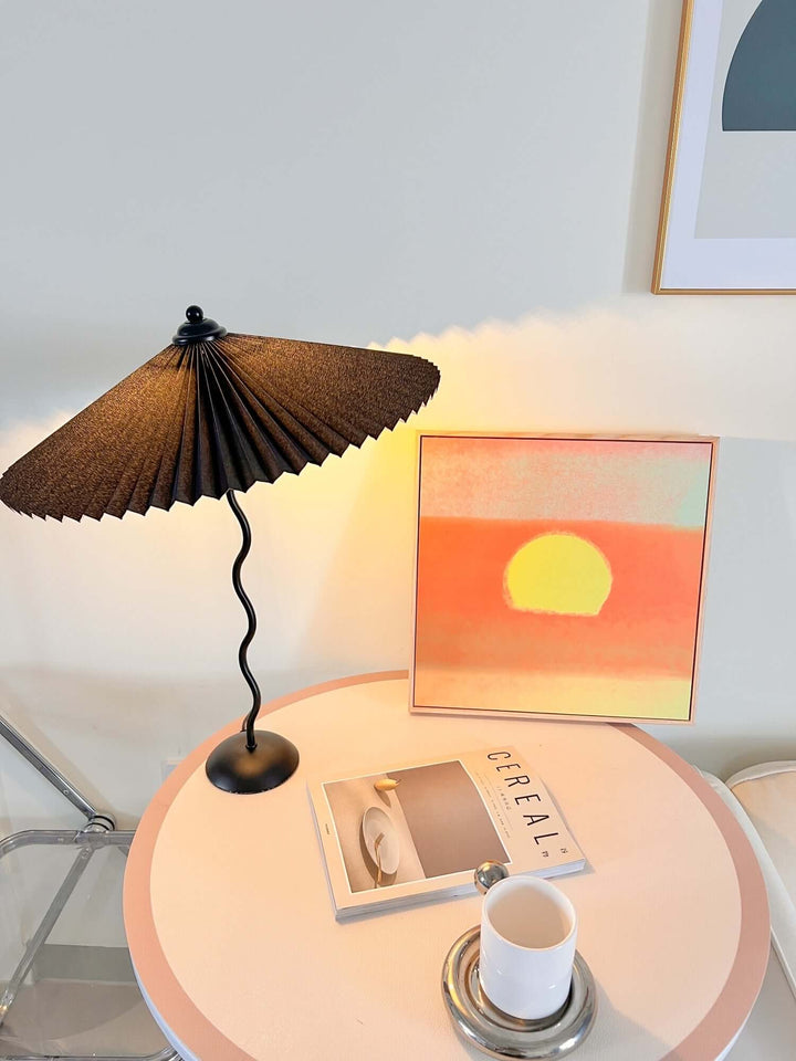 Designer Bordlampe i Metal - 43cm