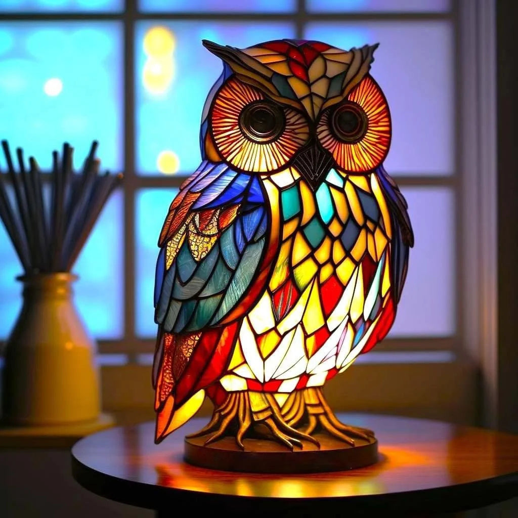 Dekorativ LED lampe, kunstnerisk bordlampe der tilføjer personlighed til hjemmet.