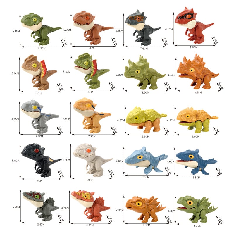 Perfekt børnegave: Robust DinoDazzle dinosaur, ideel til fantasifuld leg.