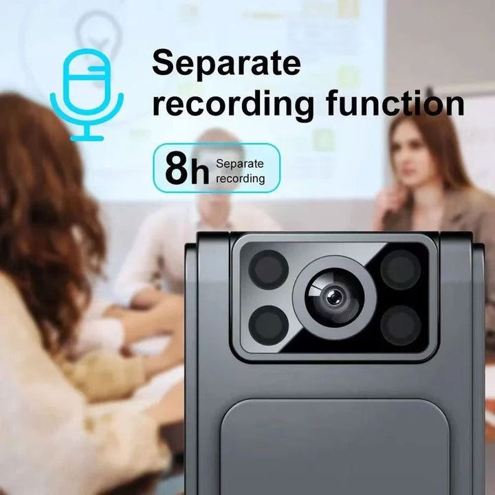 Kompakt design af ShadowSleuth minikamera, skjult Full HD optager med natvision og WiFi.