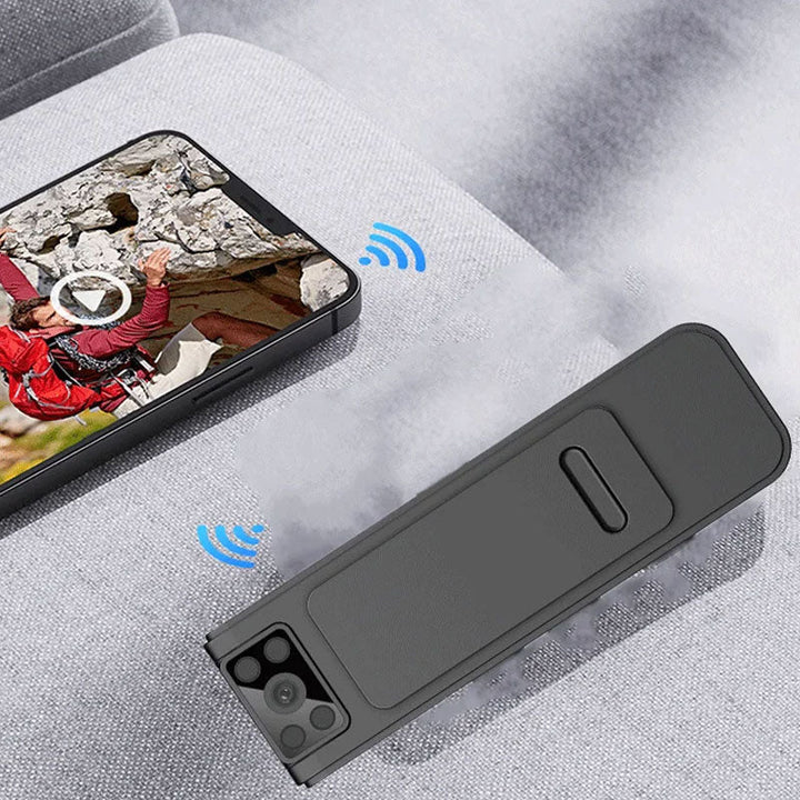 Smart gadget: Avanceret Full HD minikamera med WiFi, natvision og skjult optagefunktion.