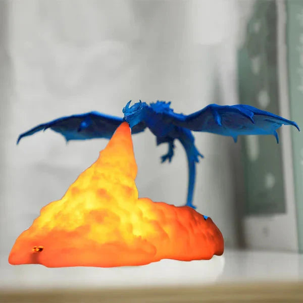 Drageformet natlampe. En fantastisk gaveidé til fantasy-entusiaster.