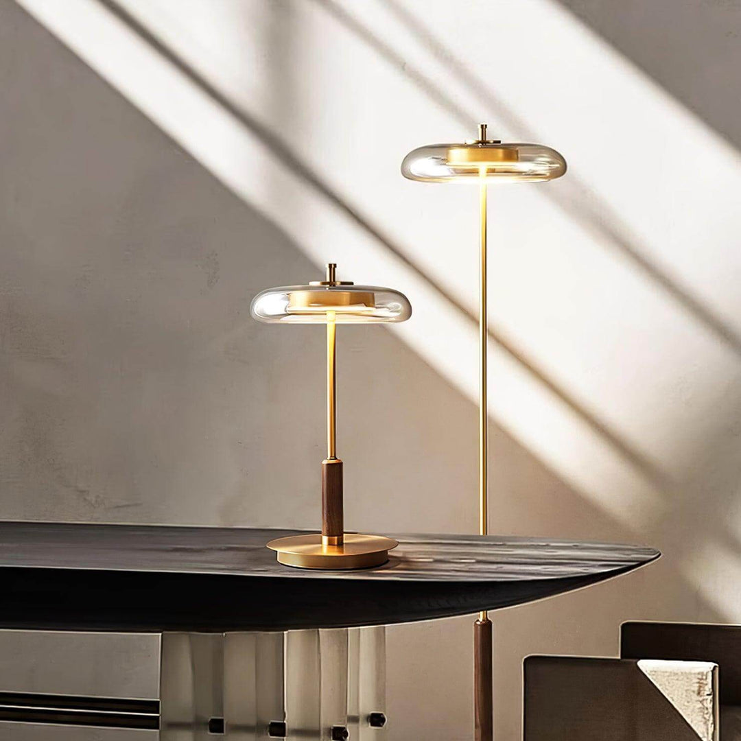 Elegant Bordlampe med LED | 22cm x 44,5cm