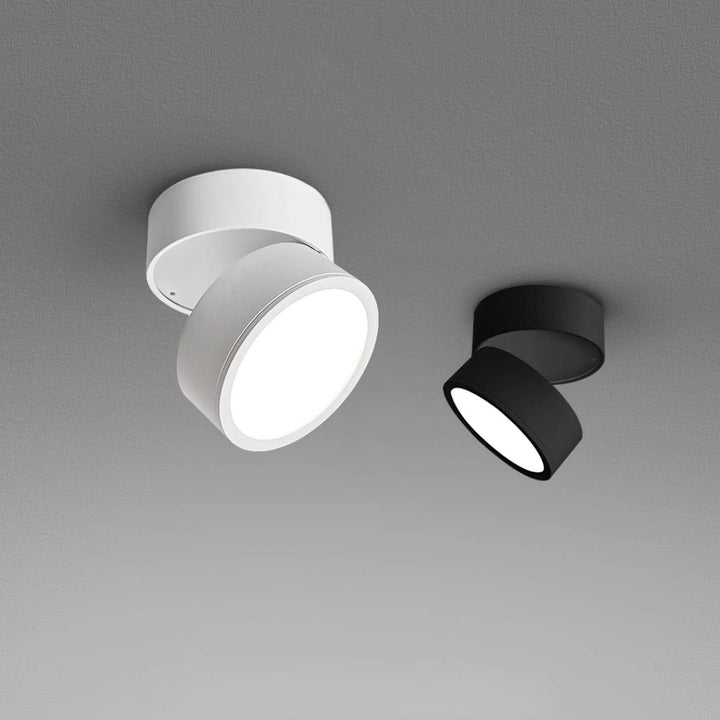 Justerbar Loftslampe i Aluminium - 10cm