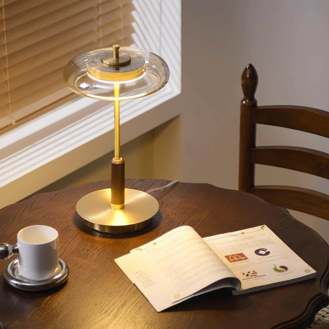 Elegant Bordlampe med LED | 22cm x 44,5cm