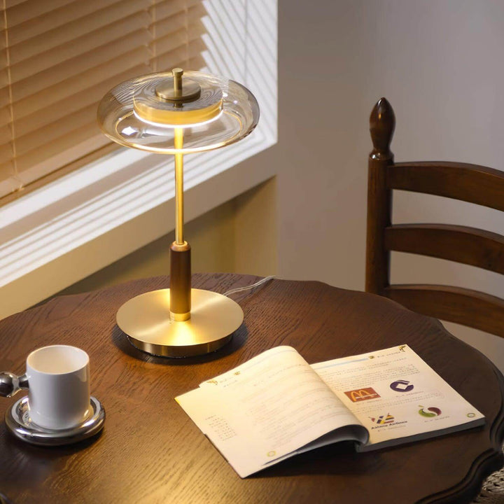 Elegant Bordlampe med LED | 22cm x 44,5cm