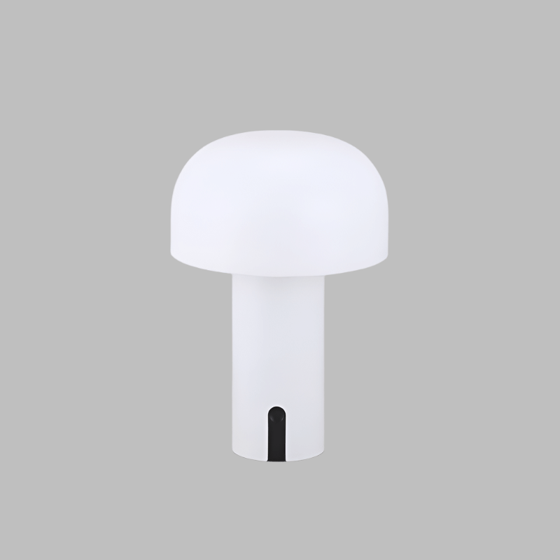Dæmpbar Champignon Bordlampe - Trådløs LED Lampe