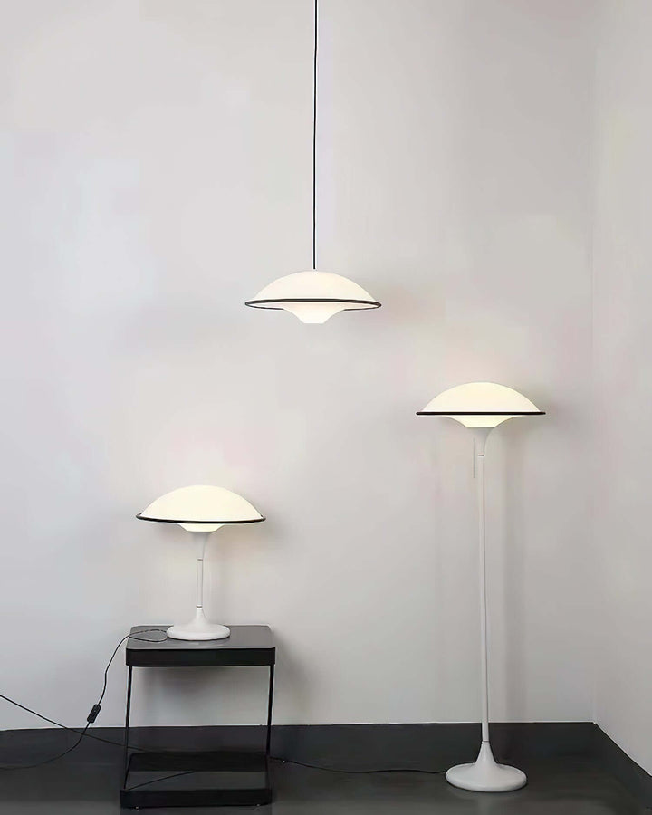 Elegant Bordlampe i Retro-Moderne Design